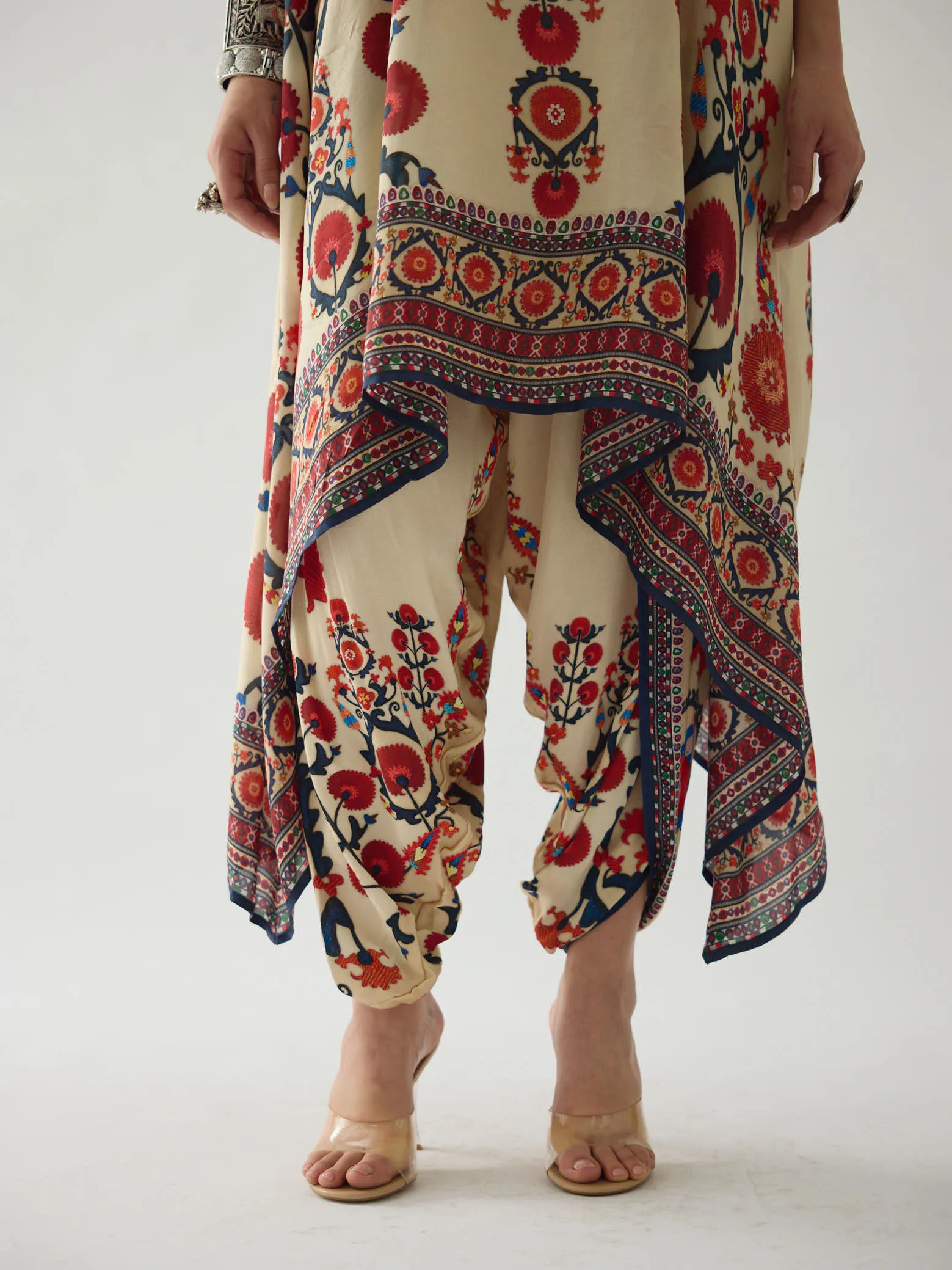Bukhara Rust Lavanya Tunic Set