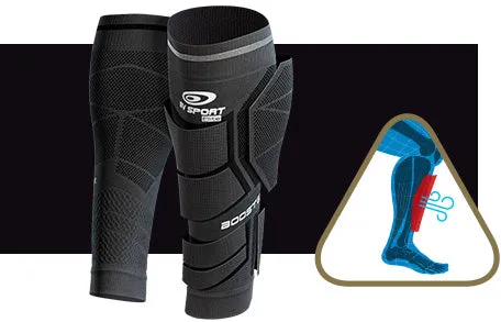 BV Compression Booster EVO2, 20-30 mmHg Compression Calf Sleeves