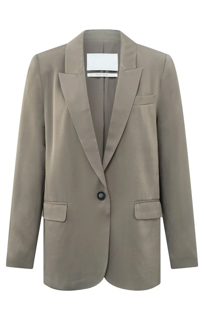 Cammie Satin Blazer