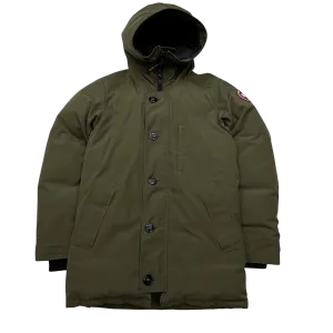 Canada Goose Khaki Hooded Puffer Parka - Small