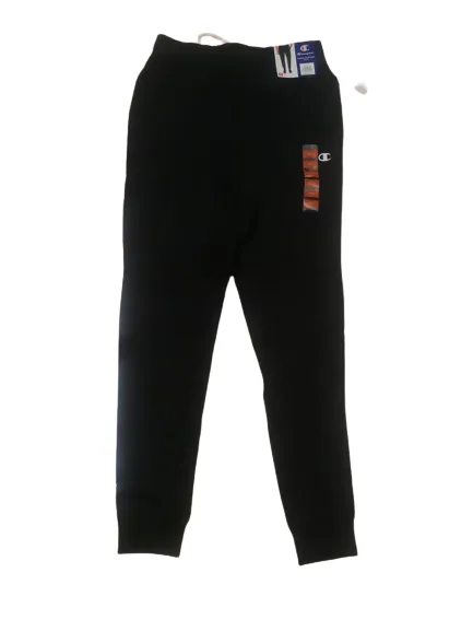Champion Men Reverse Weave Logo Jogger Pants-Black