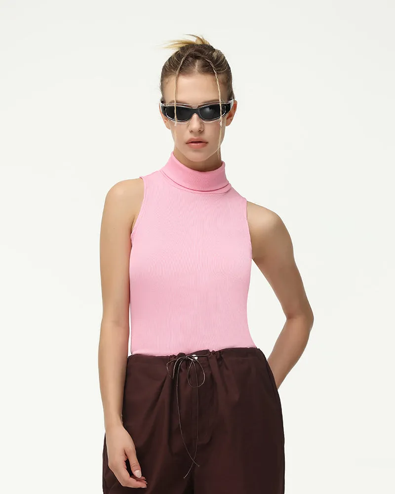 Chic Impulsion High Neck Tank Top