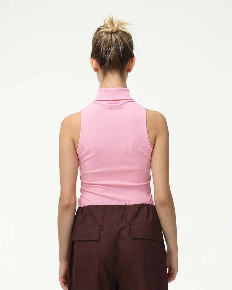 Chic Impulsion High Neck Tank Top