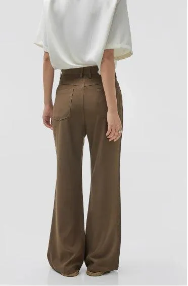 Chicmy- Wide-Leg High-Waist Pants