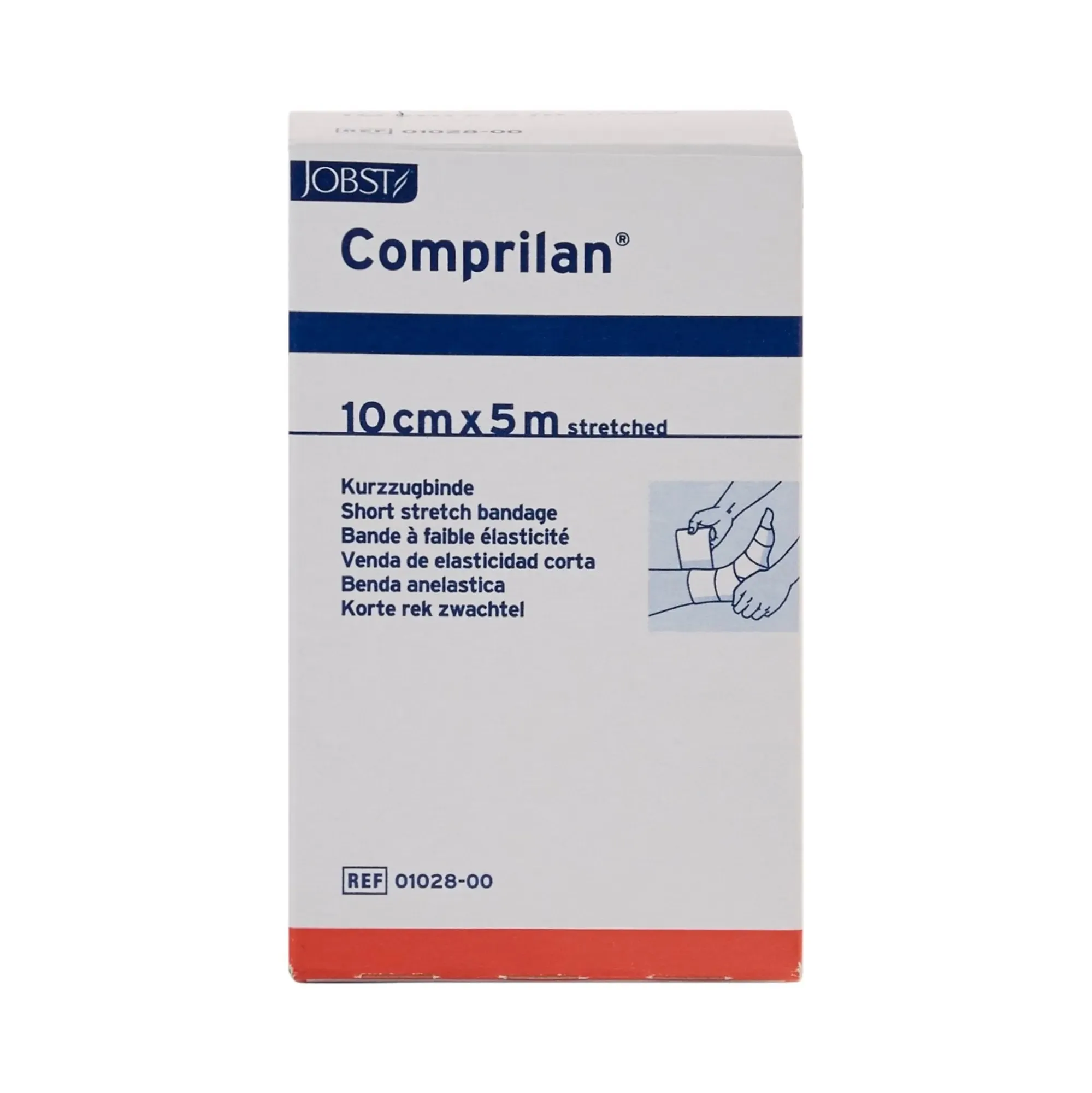 Comprilan® Clip Detached Closure Compression Bandage, 4 Inch x 5-1/2 Yard