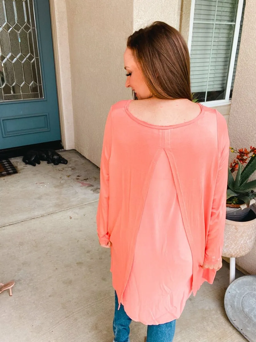 Coral Dreaming Tunic Top