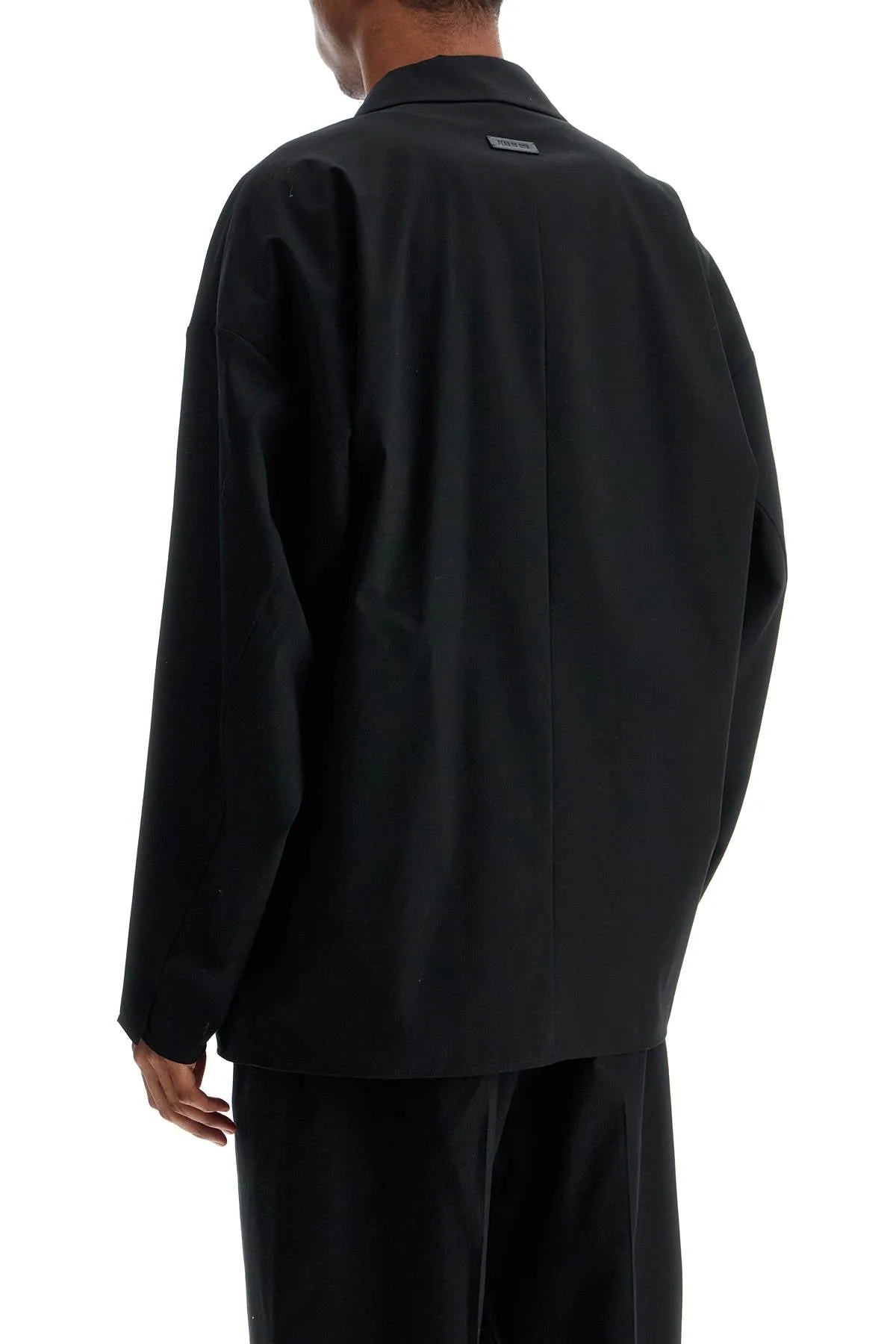 Cotton-Wool Zip Blazer