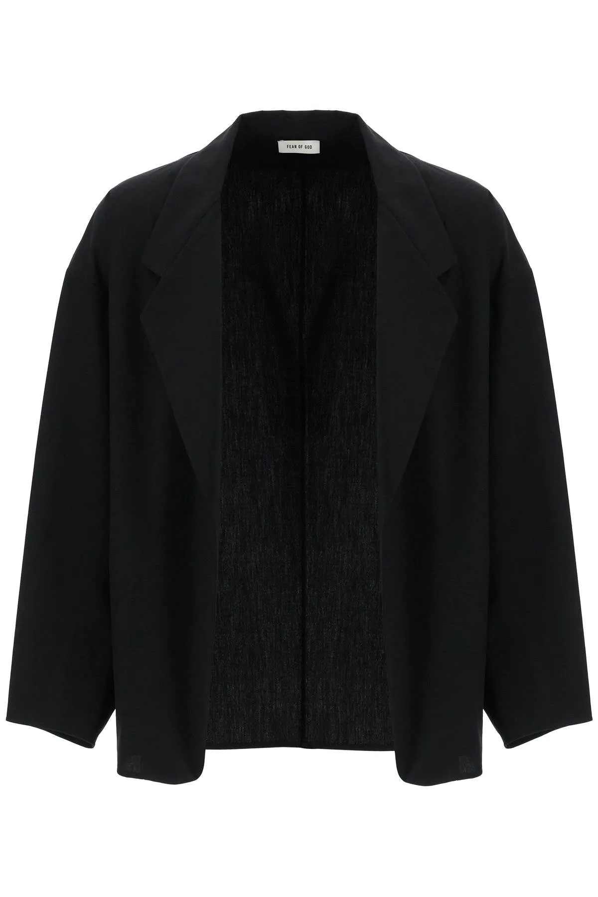Cotton-Wool Zip Blazer