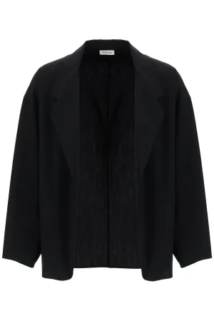 Cotton-Wool Zip Blazer