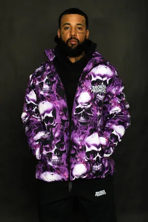 Crypt Puffer Jacket Purple