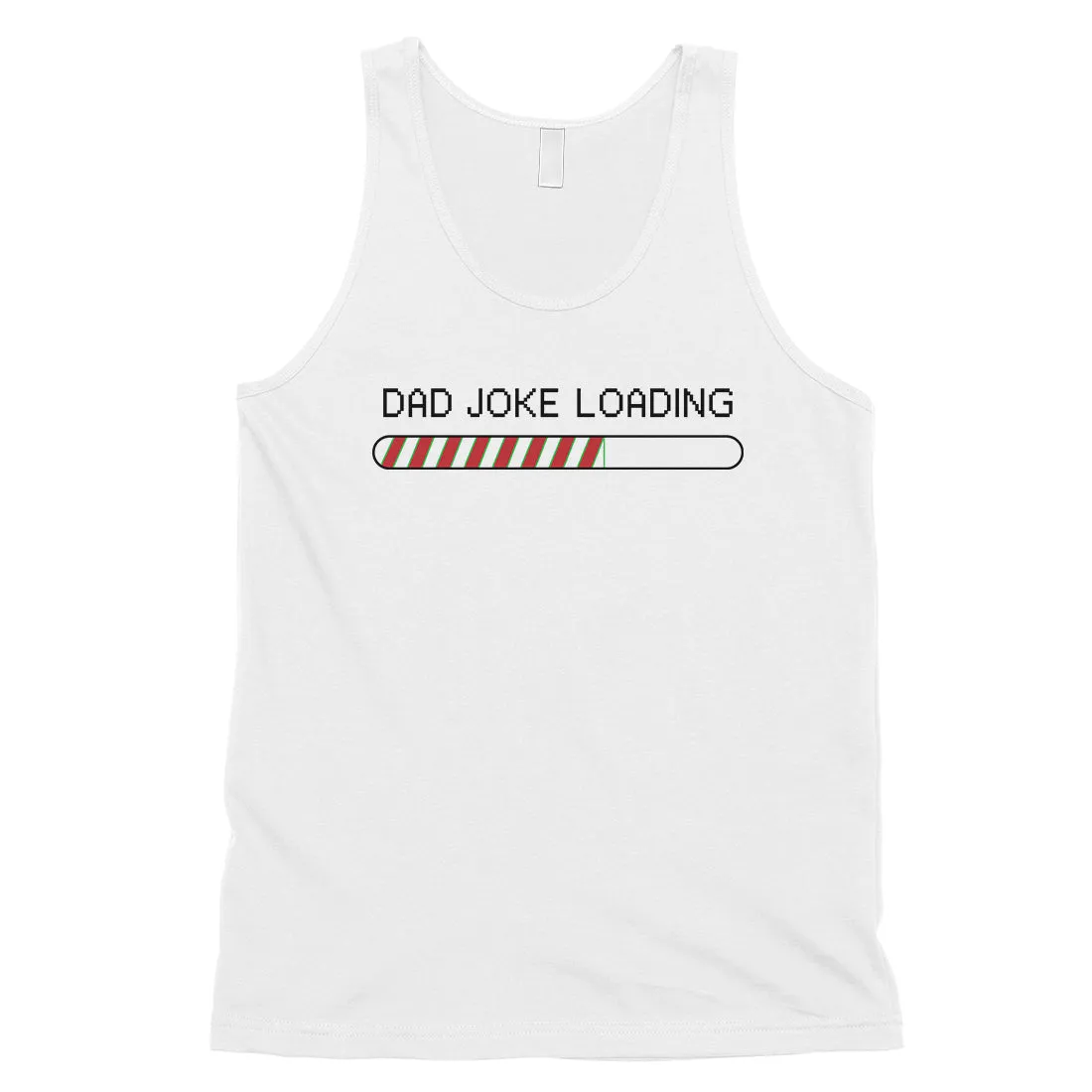 Dad Joke Loading Christmas Mens Tank Top