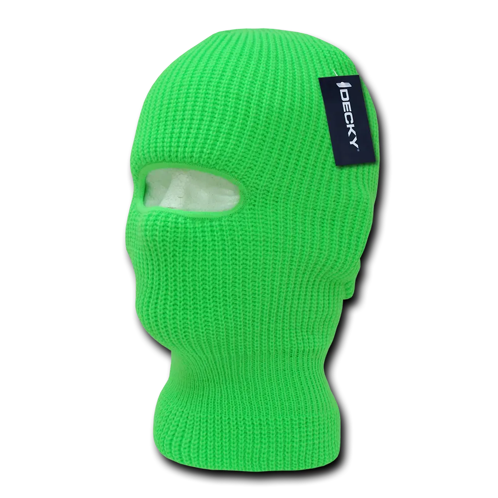 Decky 9051 Kids Ski Mask Youth Neon Color Face Mask (1-Hole)