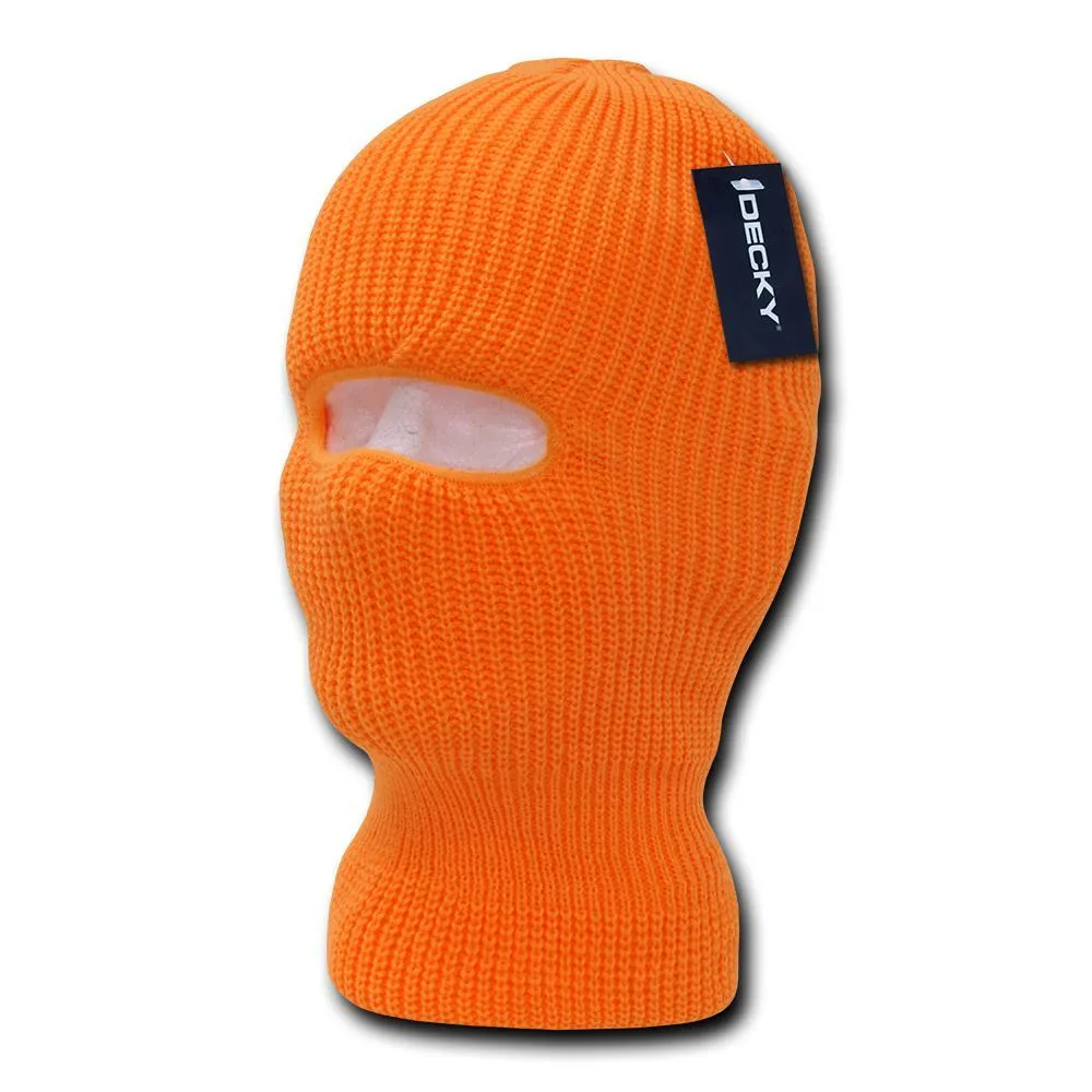 Decky 9051 Kids Ski Mask Youth Neon Color Face Mask (1-Hole)