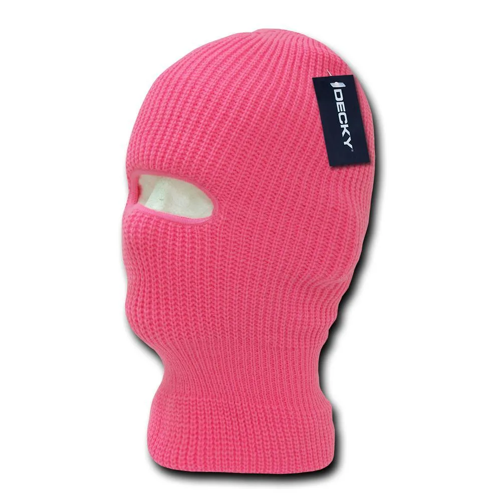 Decky 9051 Kids Ski Mask Youth Neon Color Face Mask (1-Hole)