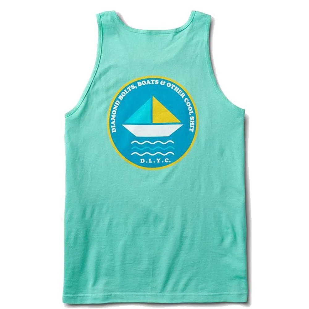 Diamond Supply Co Bolts And Boats Tank Diamond Blue