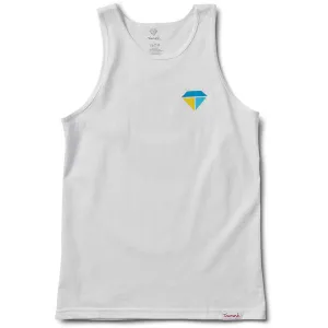 Diamond Supply Co Bolts And Boats Tank White