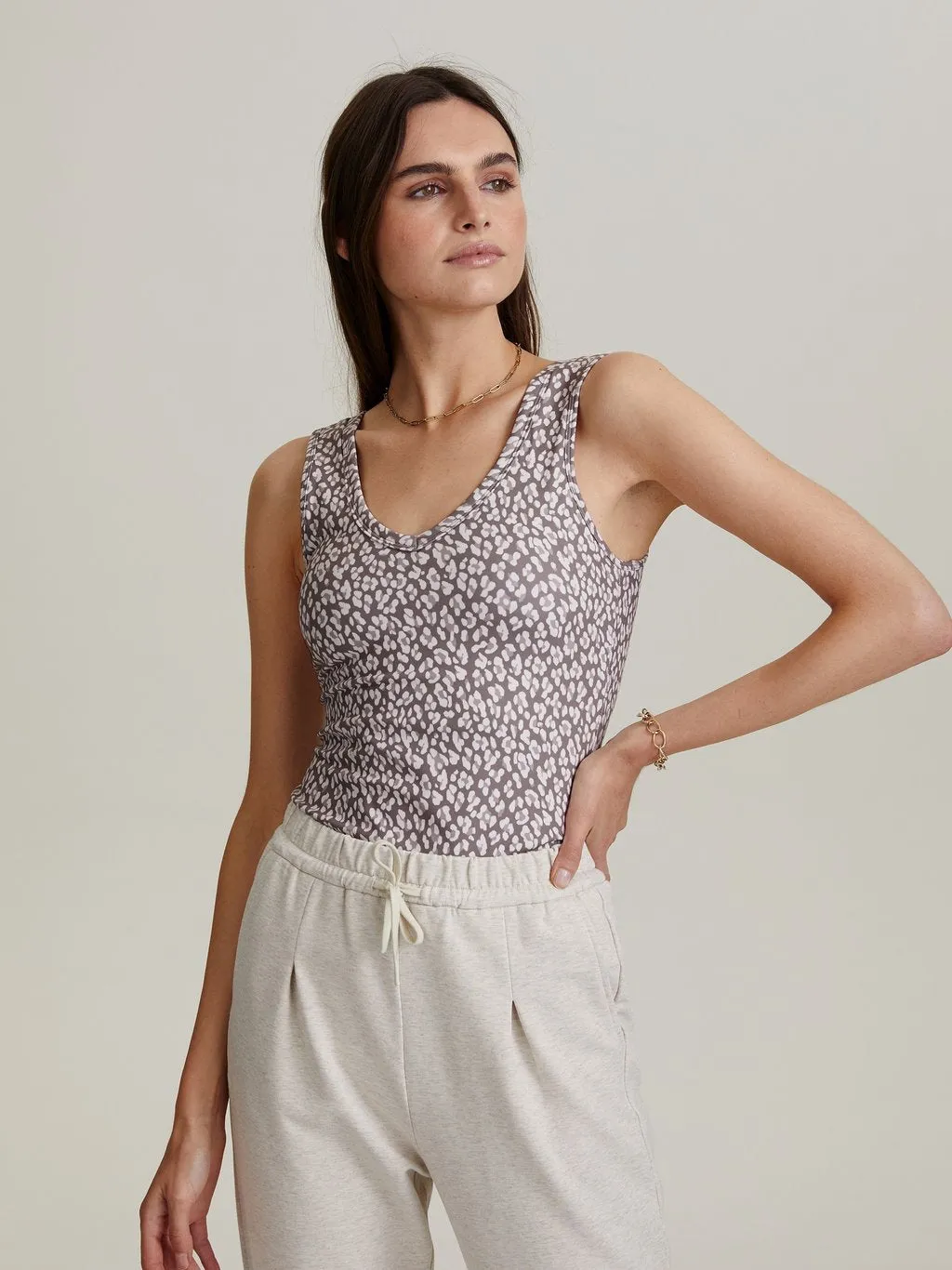 Dixon Vest, Sage Cheetah