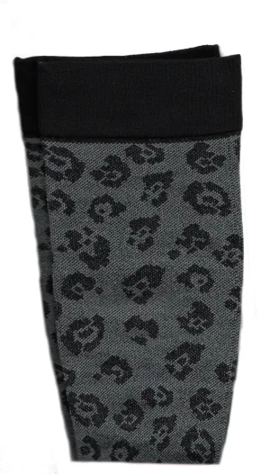 Dr Motion Everyday Womens Compression Leopard Sock