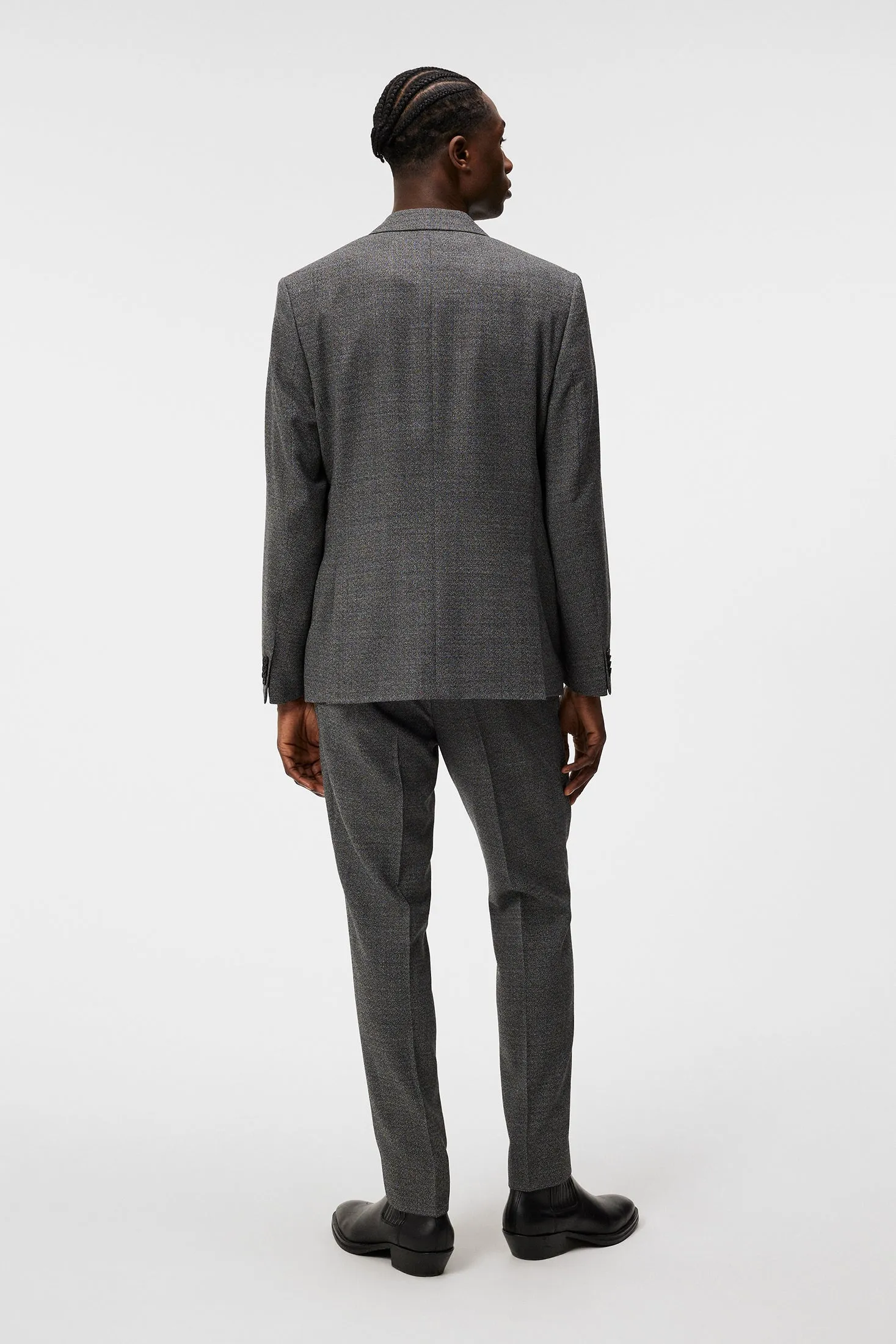 Elton S 2 Tone Blazer / Black