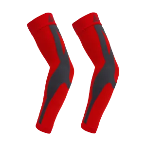 ENHANCED GRADUATED COMPRESSION ARM SLEEVE (PAIR) (RED)