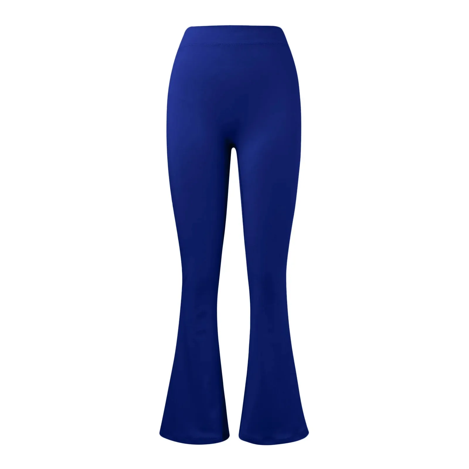 Fashion Micro Horn Leggings Women V-back Waist Sports Pants High Waist Push Up Butt Gym Pants Solid Slim Casual Leggings