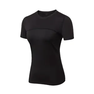 Fitness Women's Black Compression Shirt