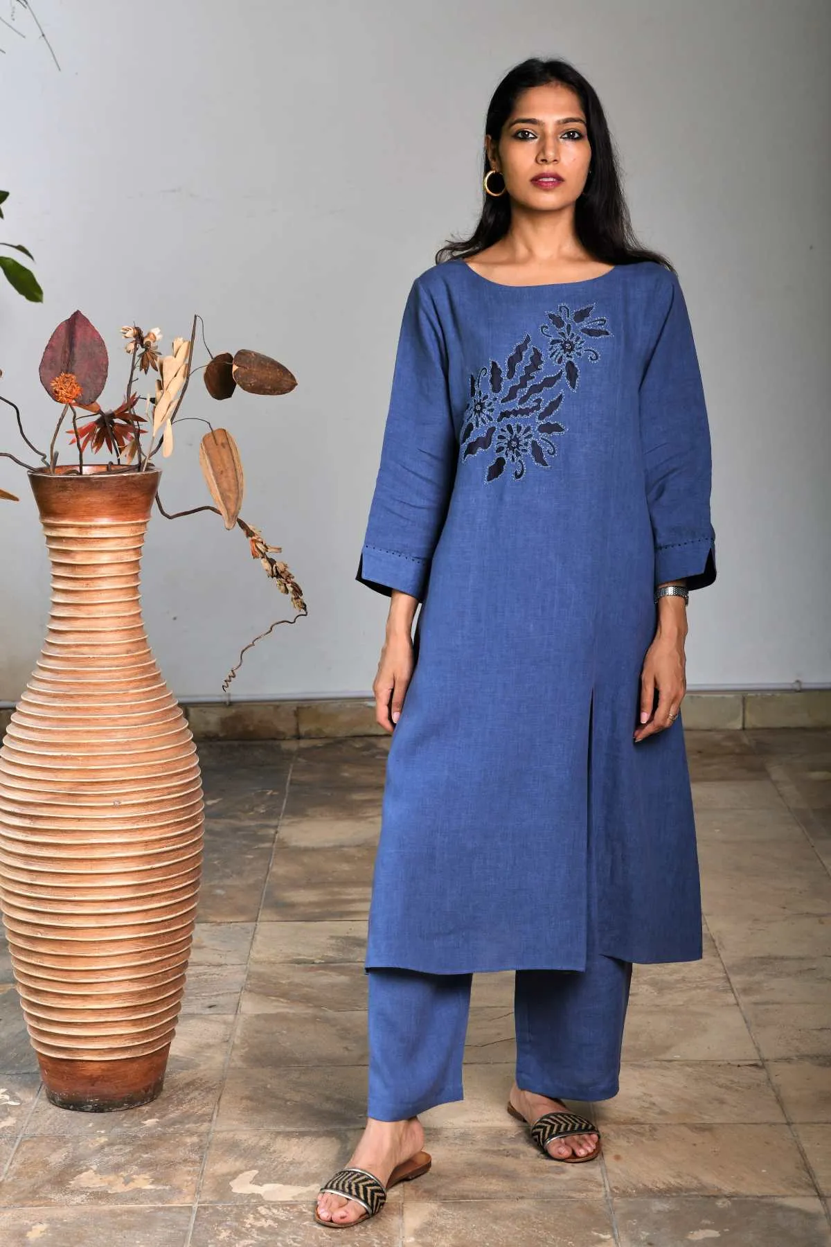 Floral Handwork Tunic
