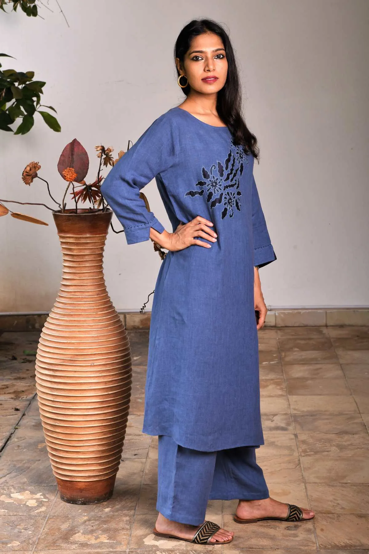 Floral Handwork Tunic