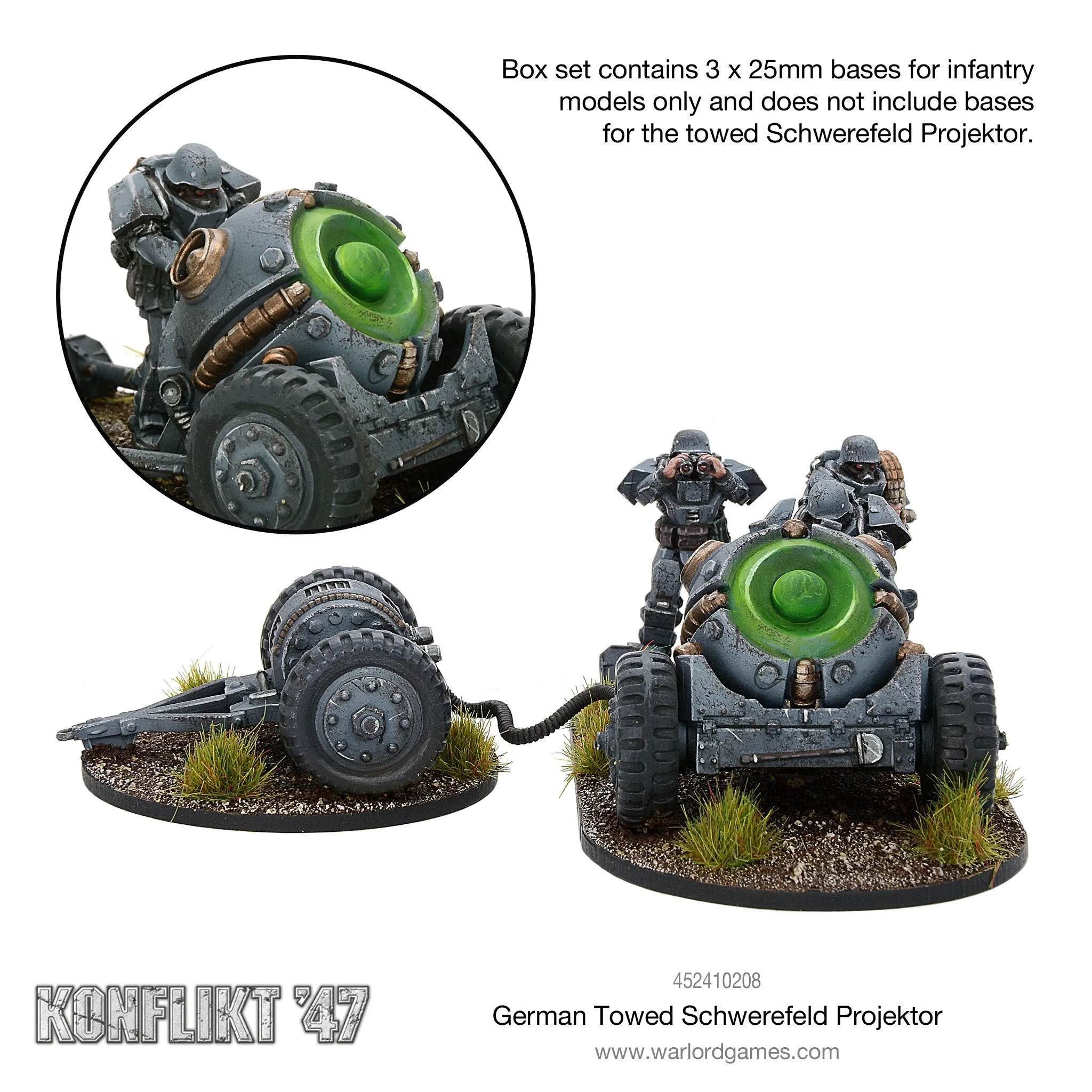 GERMAN Towed Schwerefeld Projektor