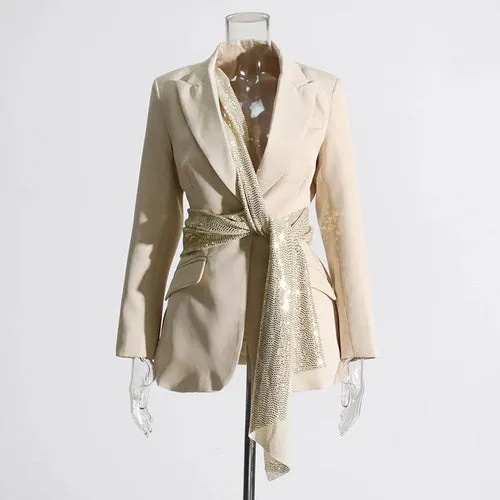 GetSpring Temperame Knot Blazer