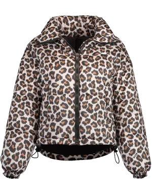 Giubbino Leopard Puffer Jacket