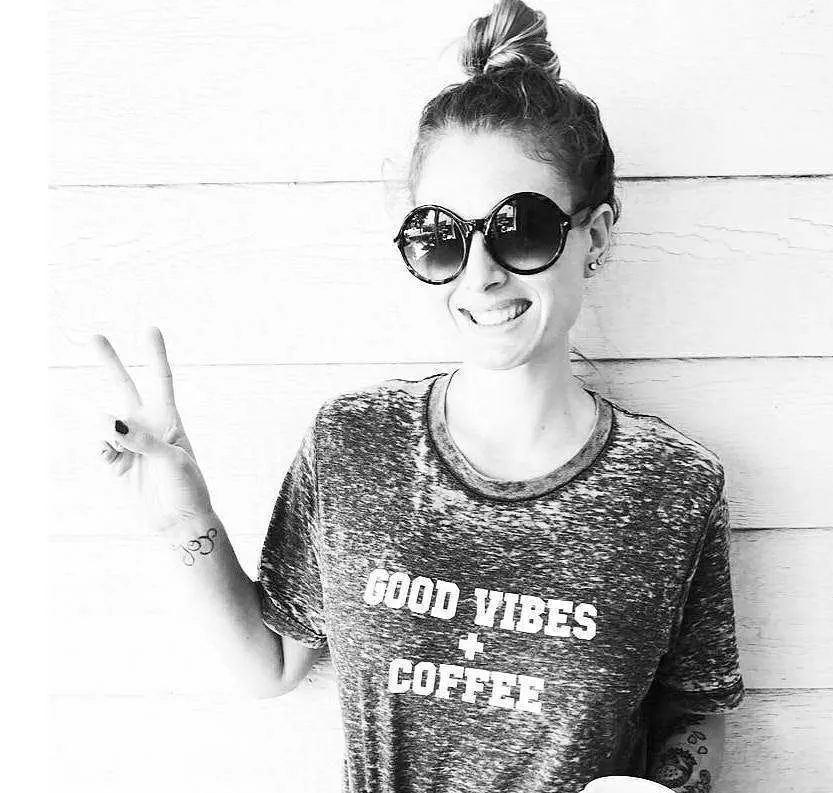 Good Vibes   Coffee - Muscle Tank