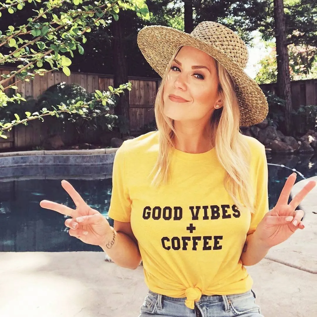 Good Vibes   Coffee - Muscle Tank