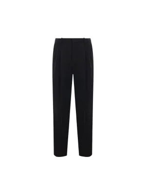 Grain De Poudre High-Waist Pants
