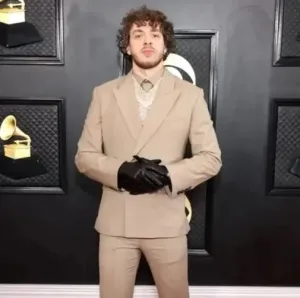 Grammys Awards 2023 Jack Harlow Beige Blazer