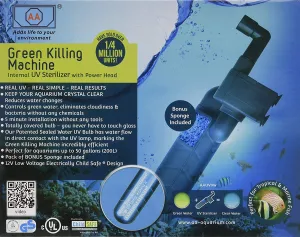Green Killing Machine UV Sterilizer 9 Watt