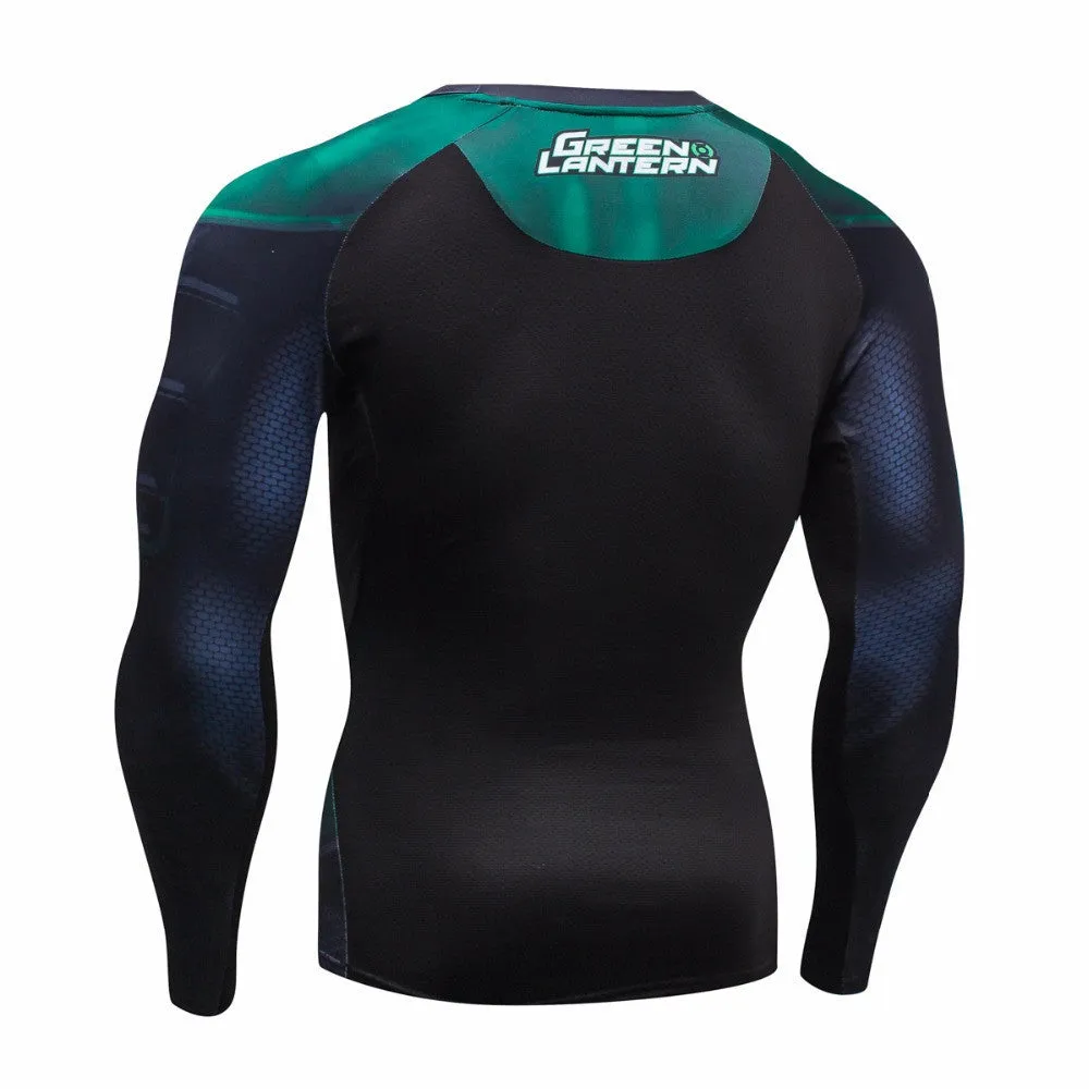 Green Lantern Compression Shirt for Men
