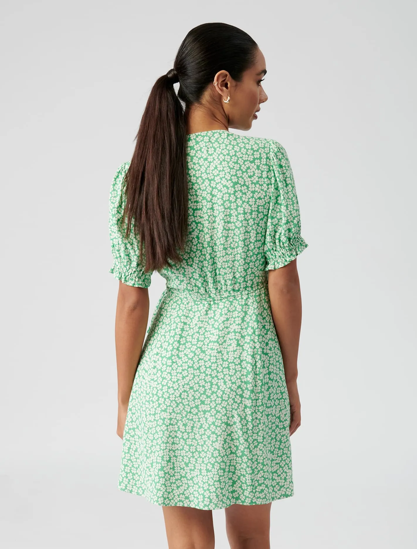 Harvey Wrap Mini Dress