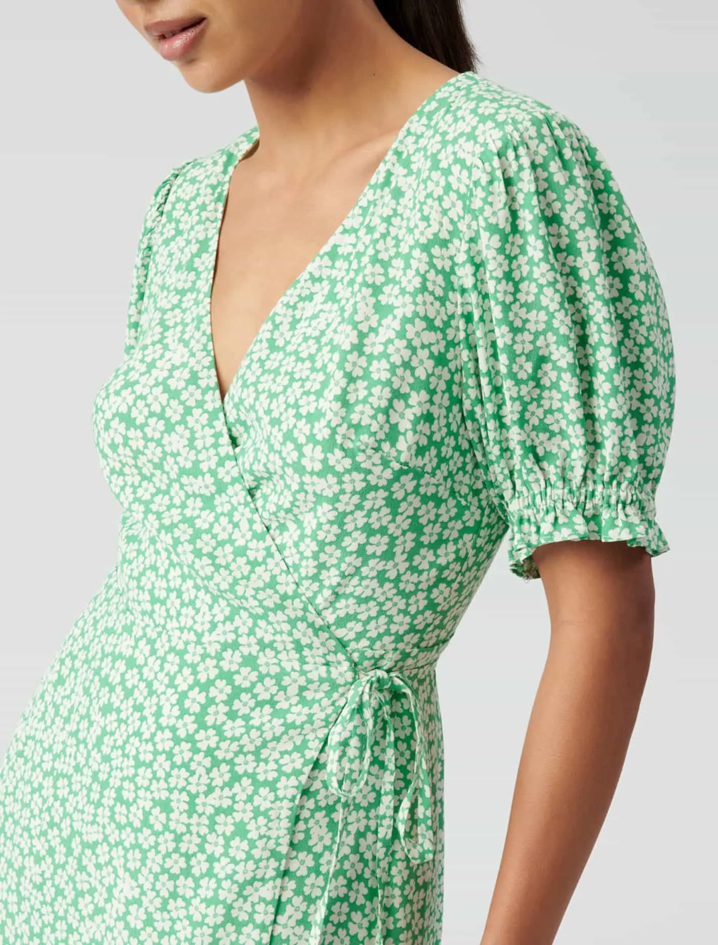 Harvey Wrap Mini Dress