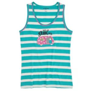 Hatley Womens Pyjama Tank - Glamping