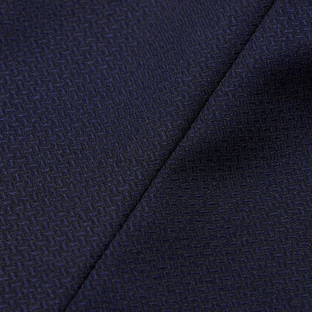 HENRY SARTORIAL X CARUSO Peak Lapel Blazer NAVY REG