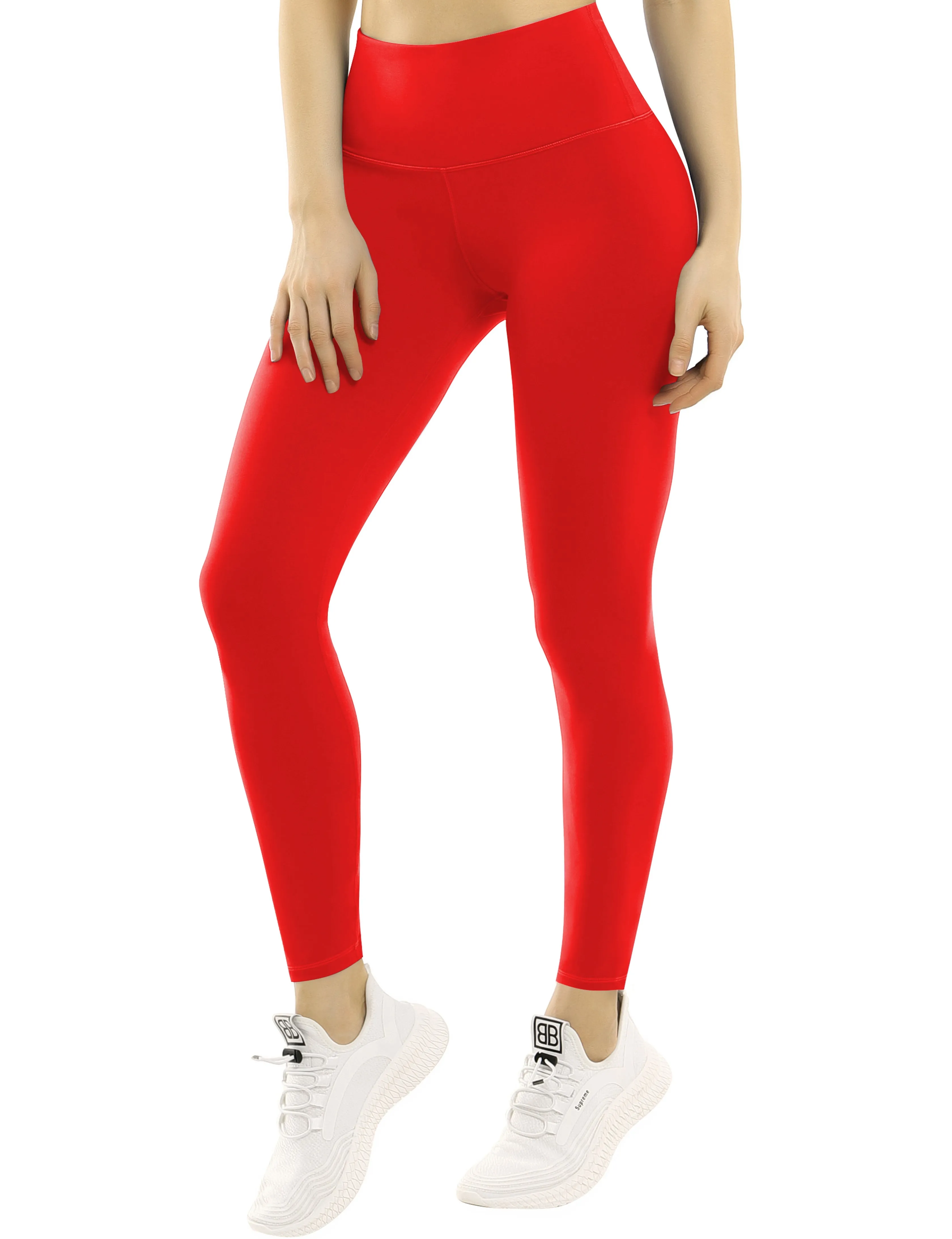 High Waist Pilates Pants scarlet_Pilates
