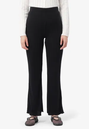 High Waist Ribbed Pants