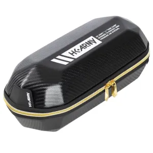 HK Army Exo Tank Case Black Carbon Fiber W/ Gold Zipper
