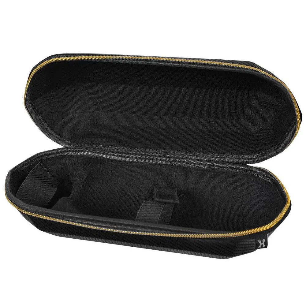HK Army Exo Tank Case Black Carbon Fiber W/ Gold Zipper
