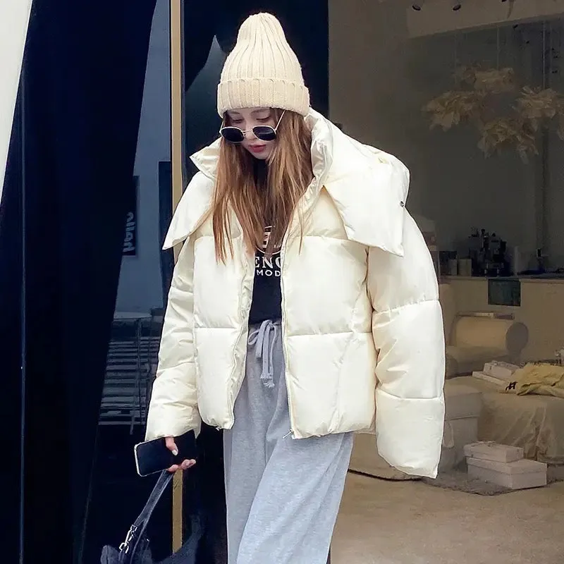 Hooded Oversized Puffer Jacket