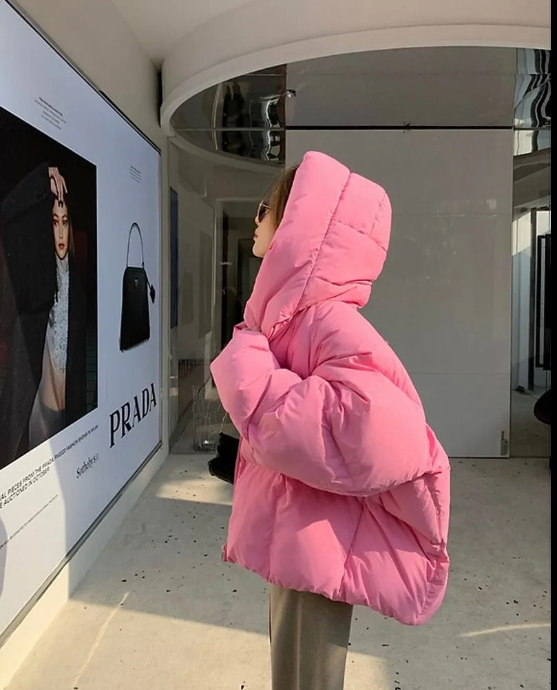 Hooded Oversized Puffer Jacket