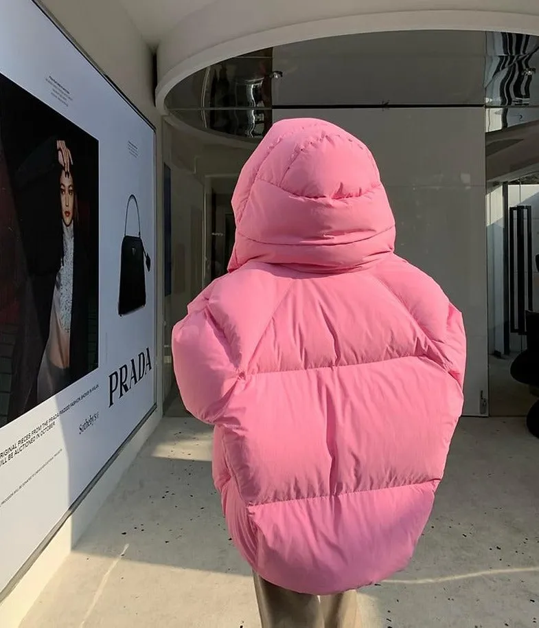 Hooded Oversized Puffer Jacket