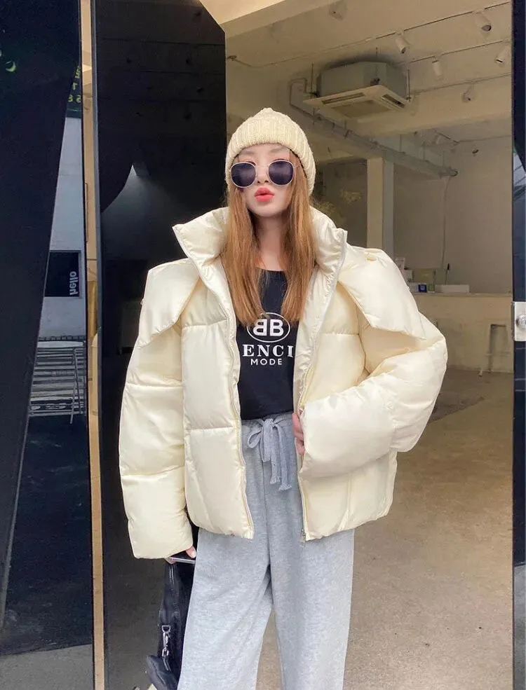 Hooded Oversized Puffer Jacket