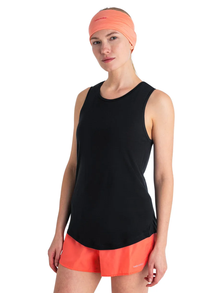 Icebreaker Women Merino 125 Cool-Lite™ Sphere III Tank Black | Buy Icebreaker Women Merino 125 Cool-Lite™ Sphere III Tank Black here | Outnorth